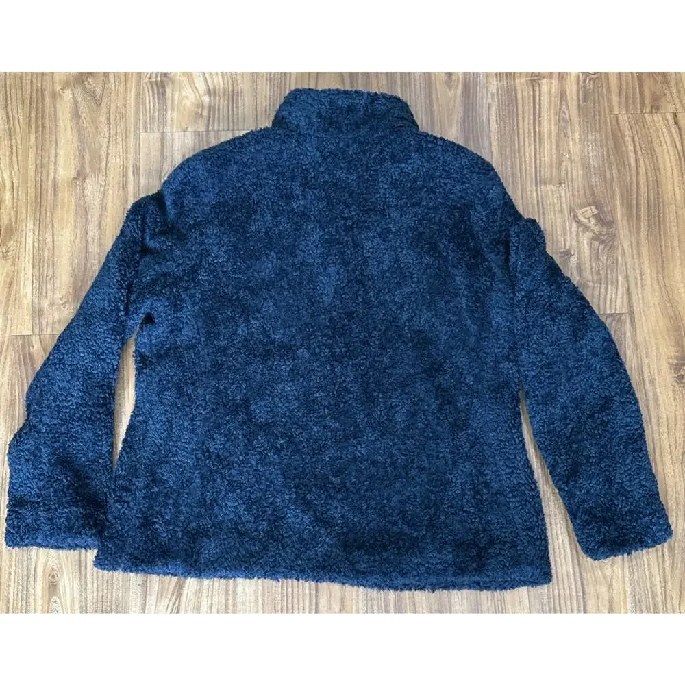 Pendleton Jacket Womens Size Large Blue Sherpa Fleece‎ Coat - Picture 2 of 6